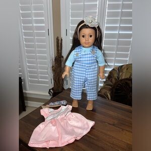 American Girl Doll Just Like You Brown Eyes Brown Hair